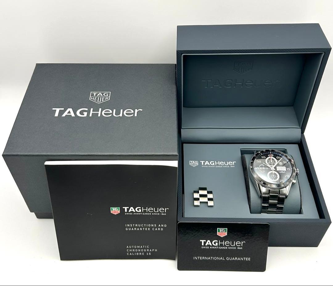 ●超美品● ⑤タグホイヤー カレラ 2025年12月分解掃除&新品仕上げ済み