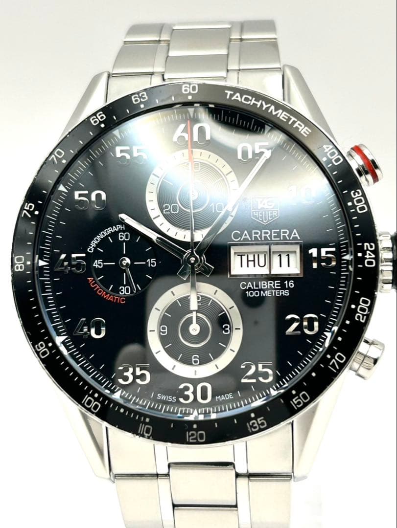 ●超美品● ⑤タグホイヤー カレラ 2025年12月分解掃除&新品仕上げ済み