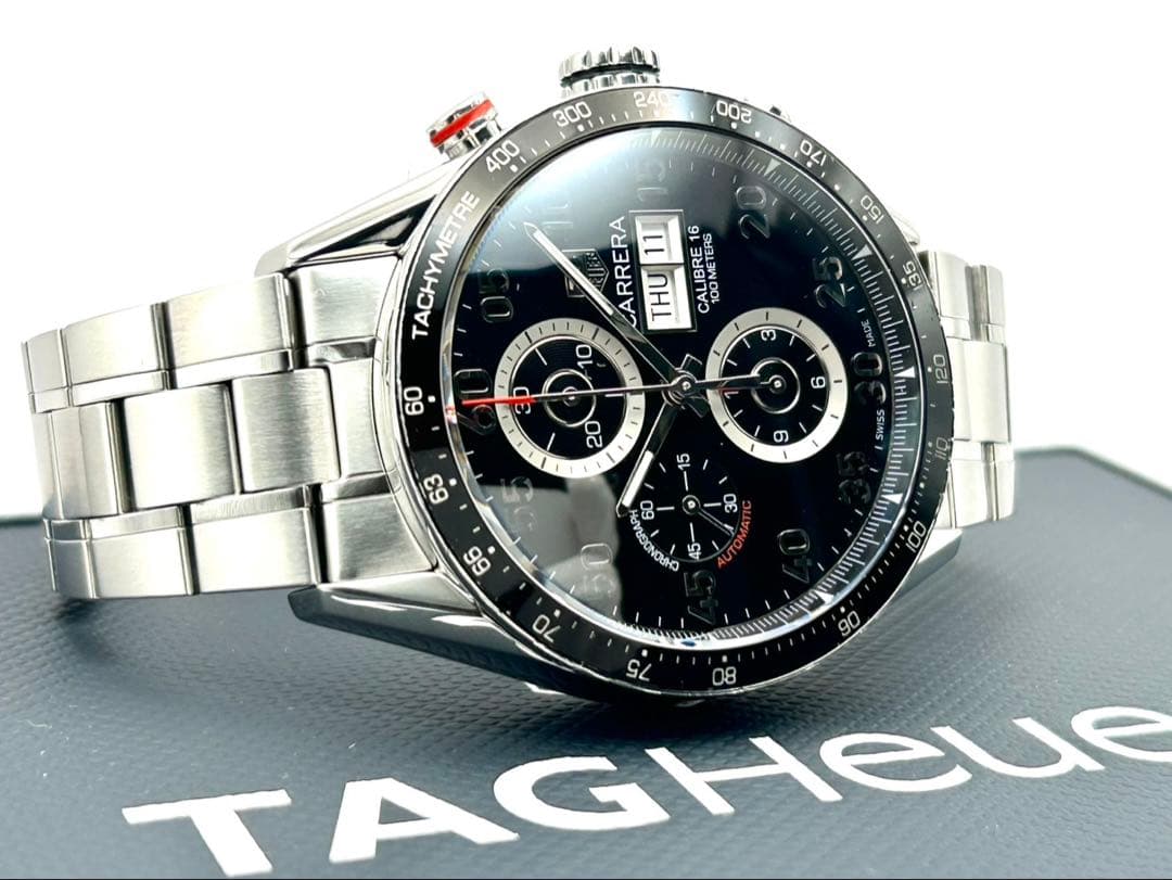 ●超美品● ⑤タグホイヤー カレラ 2025年12月分解掃除&新品仕上げ済み