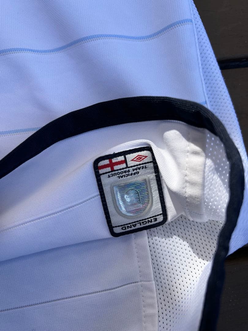 イングランド代表 03-05 ホーム ベッカム ユニフォーム #7 リバーシブル