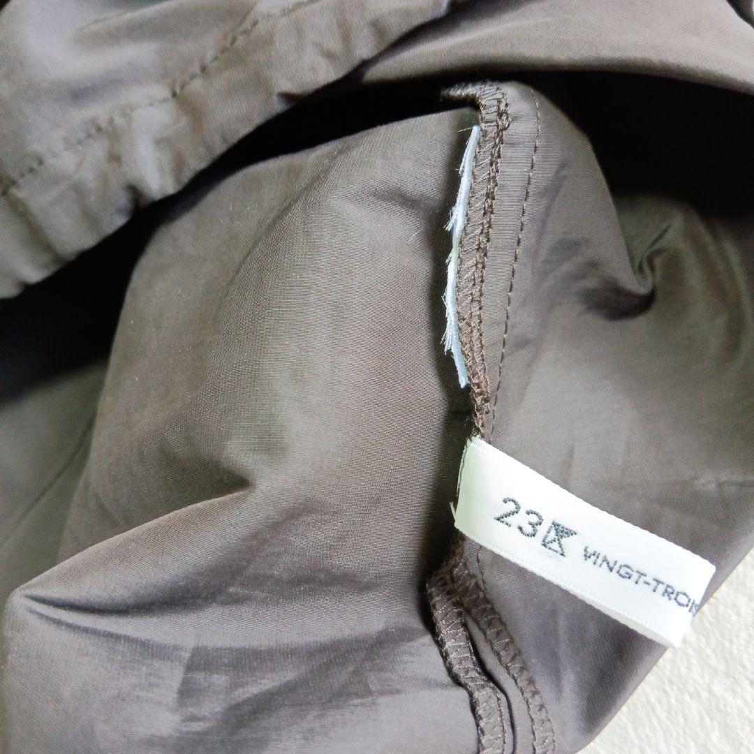 [洗える]23区 シャルマンエンブロイダリーブラウス ゆったりサイズ