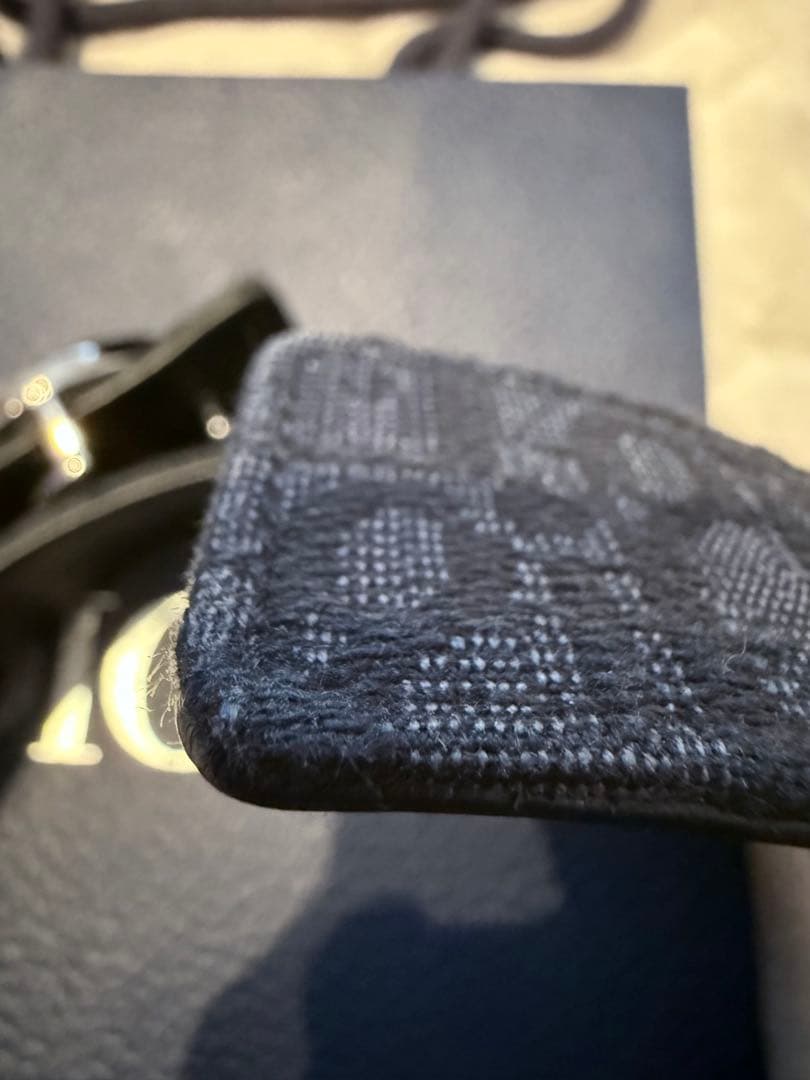 Dior CDロゴバックル ブラックベルト