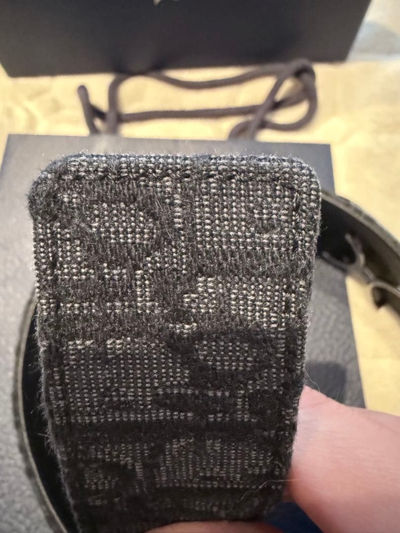 Dior CDロゴバックル ブラックベルト