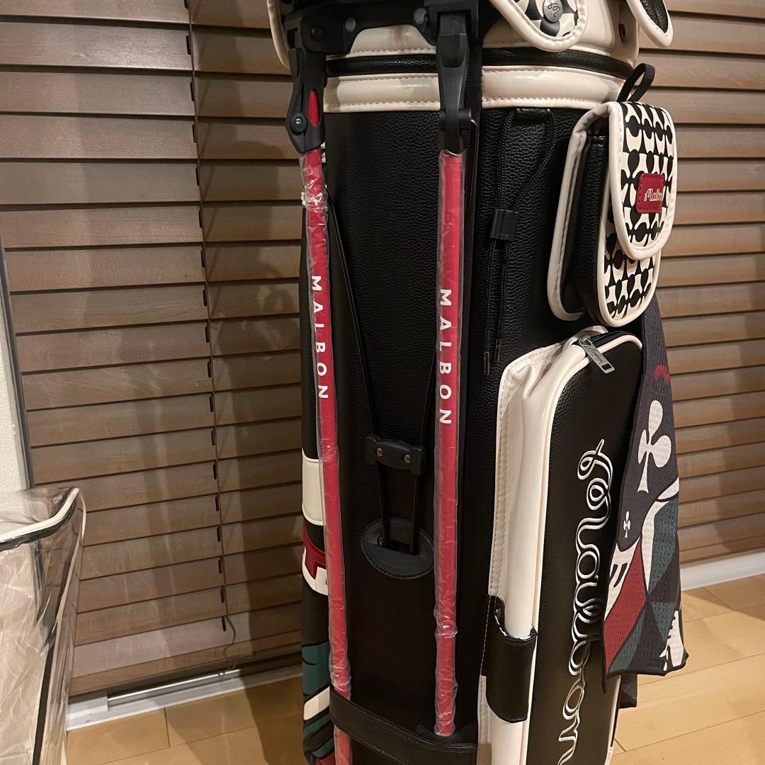 や*ん様 即発送 25新作 MALBON マルボンゴルフ キャディバッグ KIN