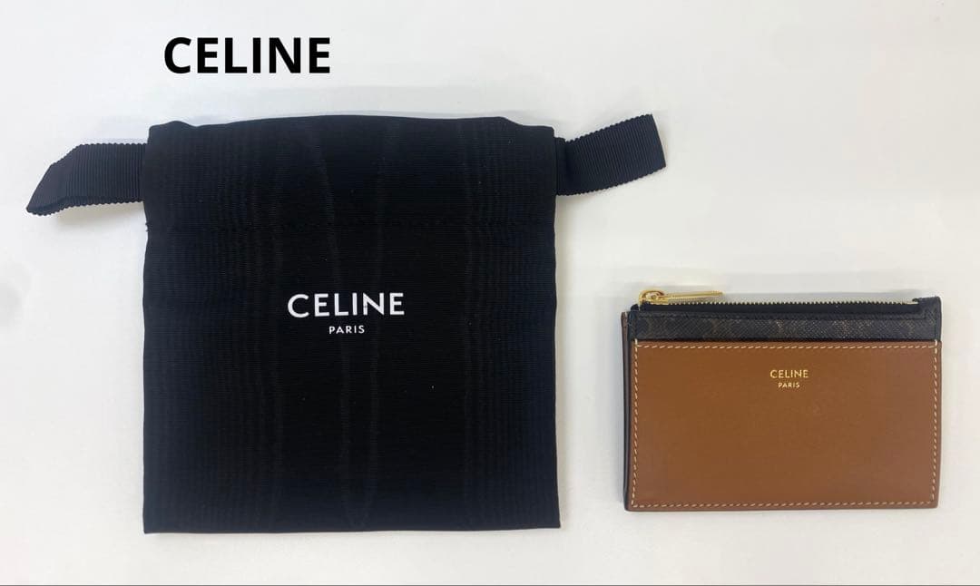 CELINE セリーヌ ケース ブラウン・ブラック