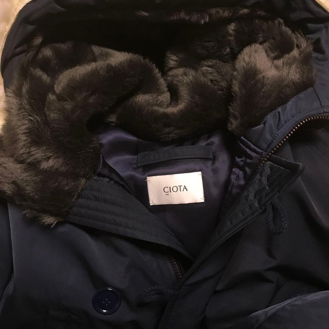 新品　CIOTA スビンコットンナイロンツイル　N-3B フライトジャケット