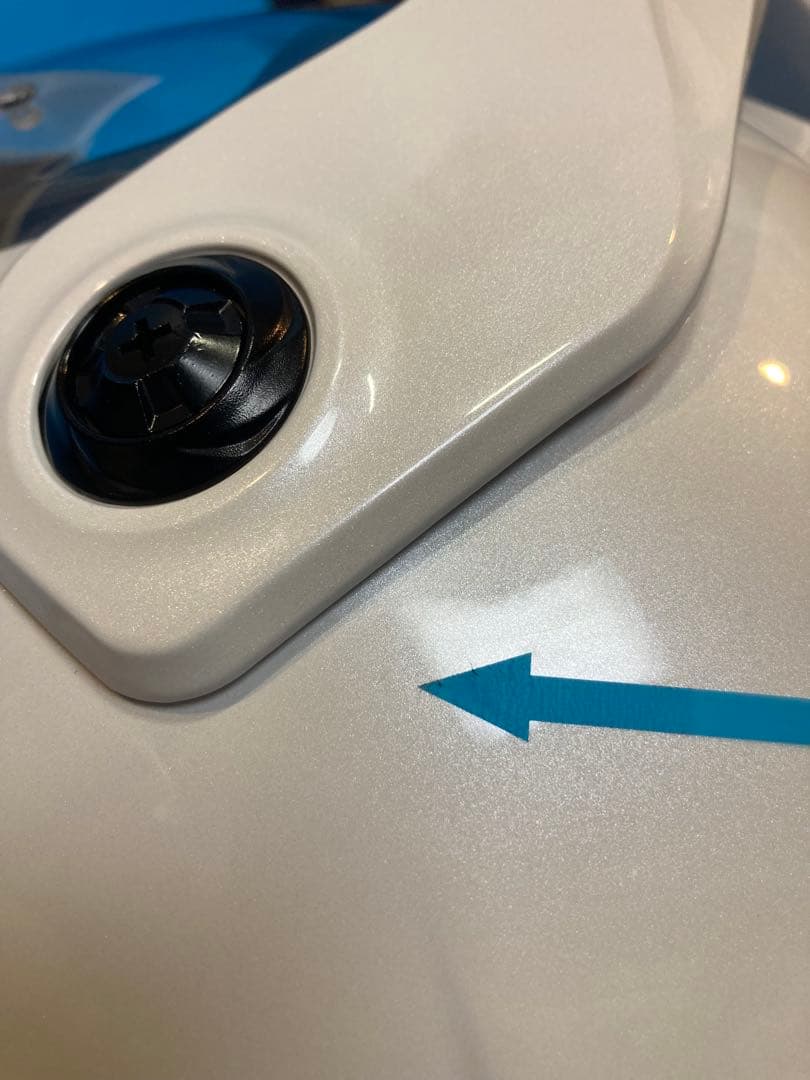 【超美品】ヤマハ ゼニスヘルメット YX-6 ホワイトM オフ&アドベンチャー