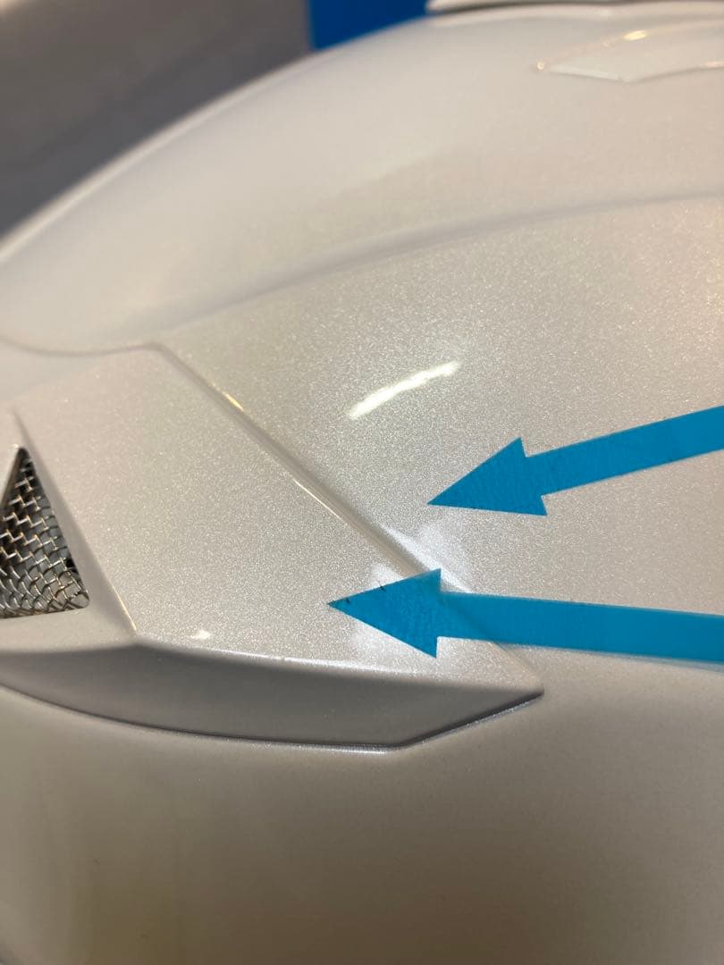 【超美品】ヤマハ ゼニスヘルメット YX-6 ホワイトM オフ&アドベンチャー