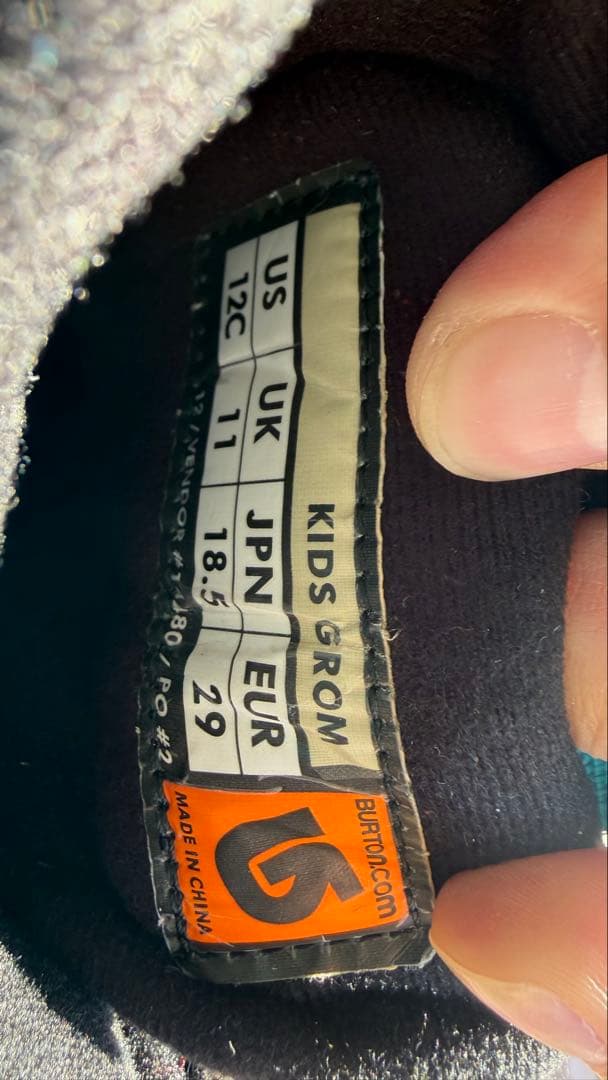 スノーボードセット　バートン　80cm ブーツ18.5cm ドラえもん