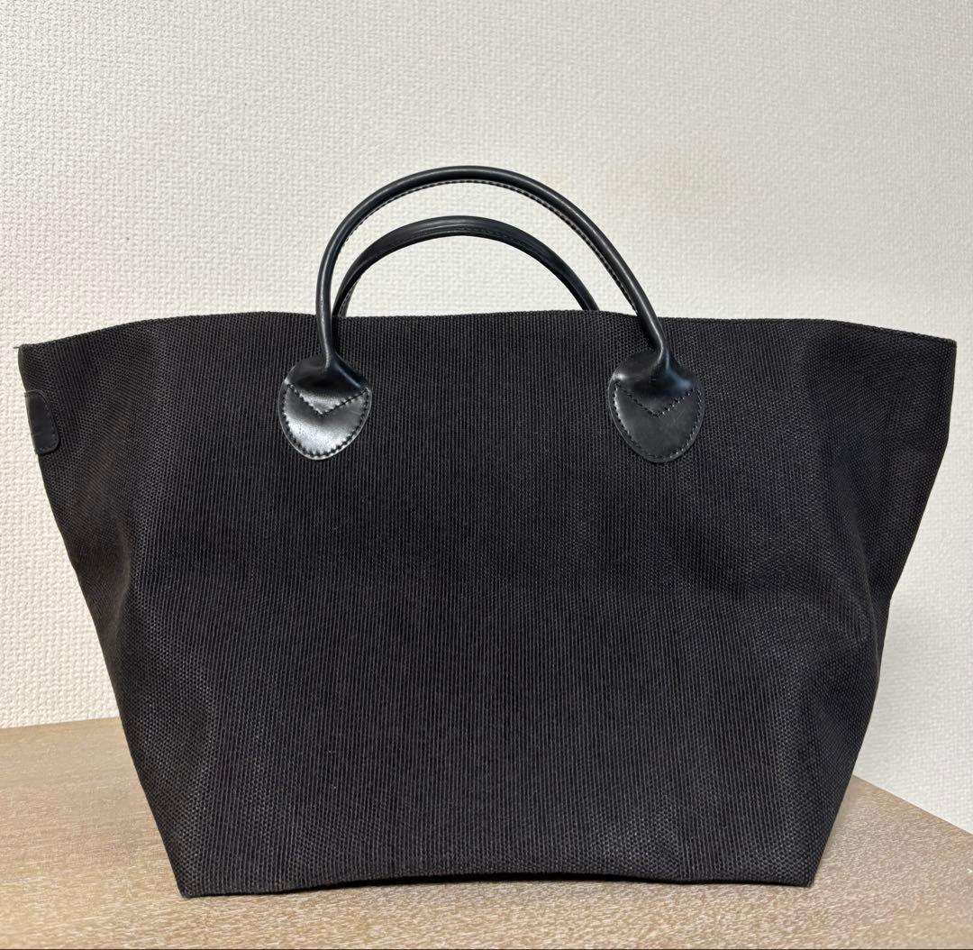 Herve Chapelier エルベシャプリエ レザー 舟型トート バック