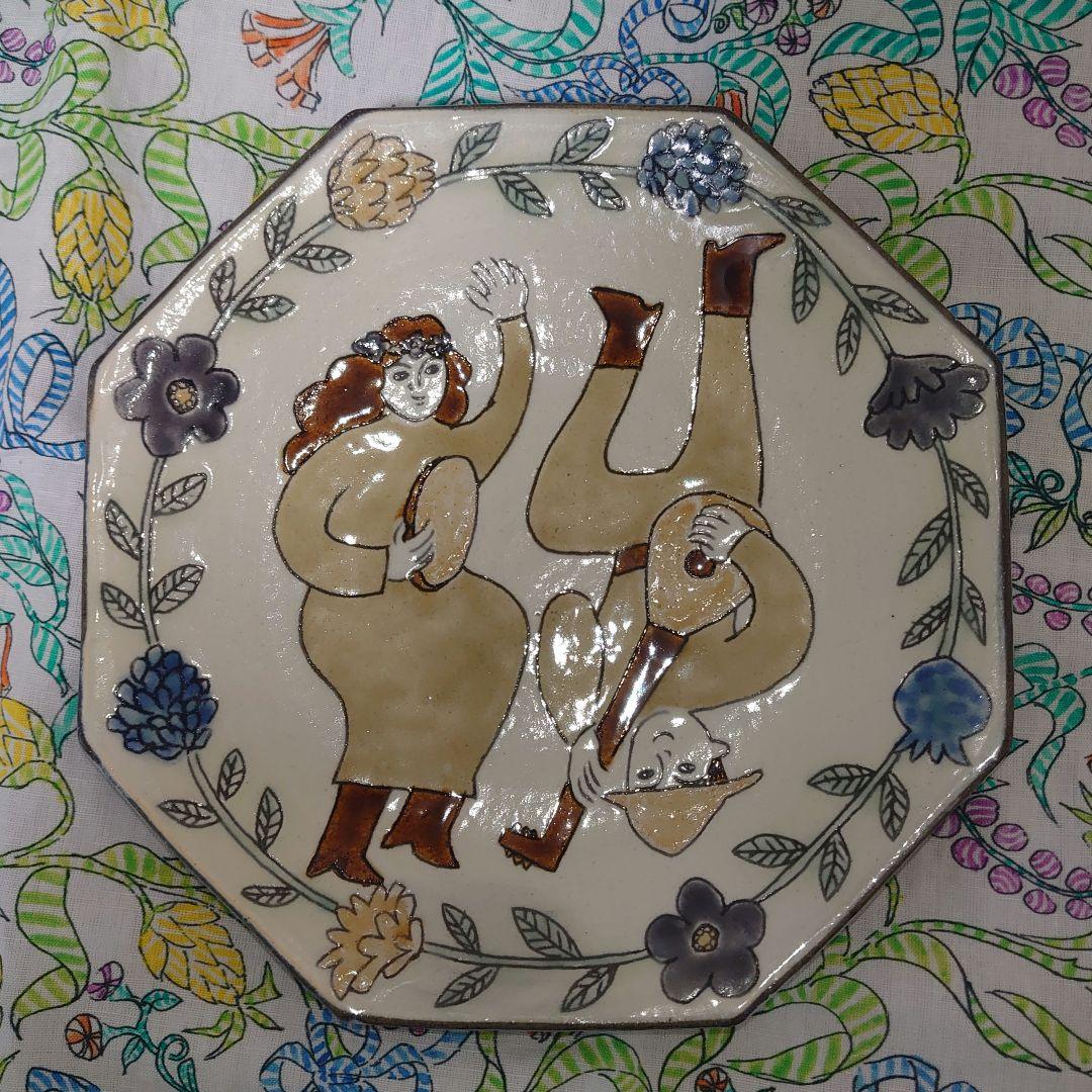 【新品】深谷望　大皿　平皿　八角形