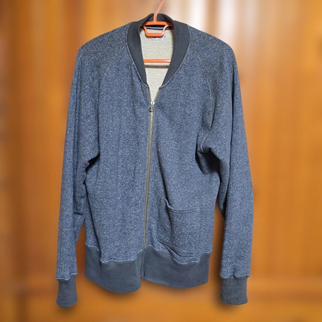 値下げ！【TOYS McCOY スウェットカーディガン グレー】サイズ38(L)
