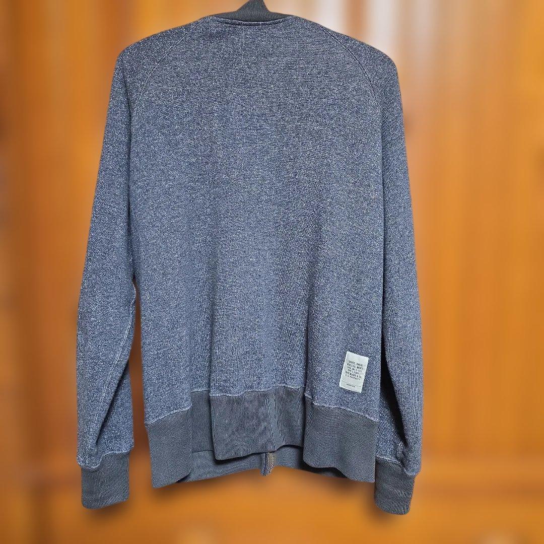 値下げ！【TOYS McCOY スウェットカーディガン グレー】サイズ38(L)