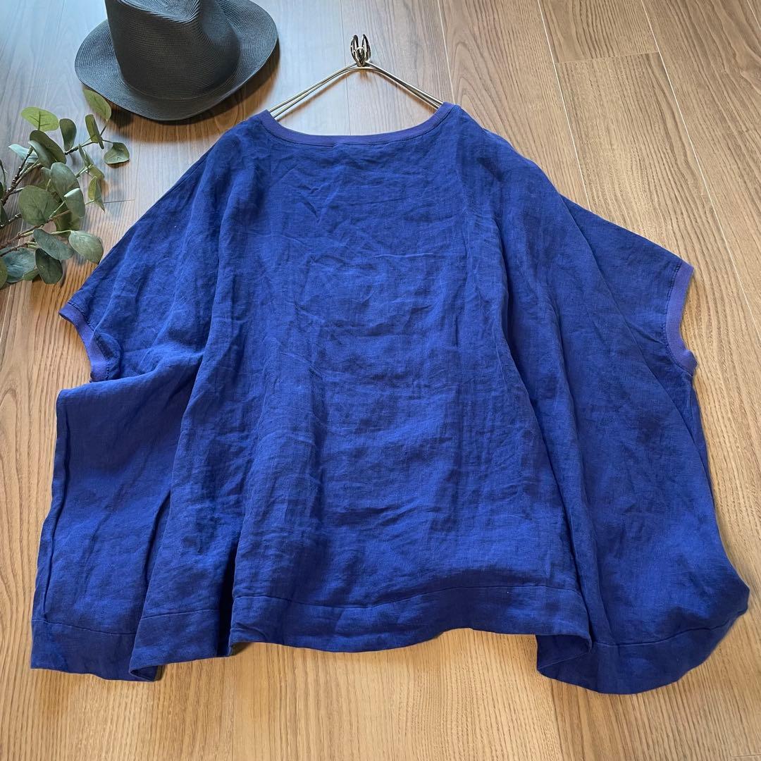 ★専用JOURNAL STANDARD LUXE 60リネンワッシャー ポンチョ