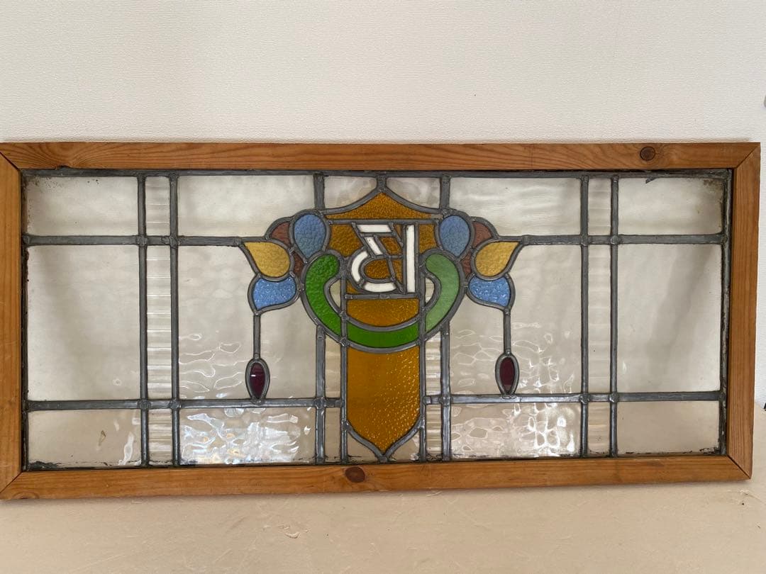 アンティーク　ステンドグラス