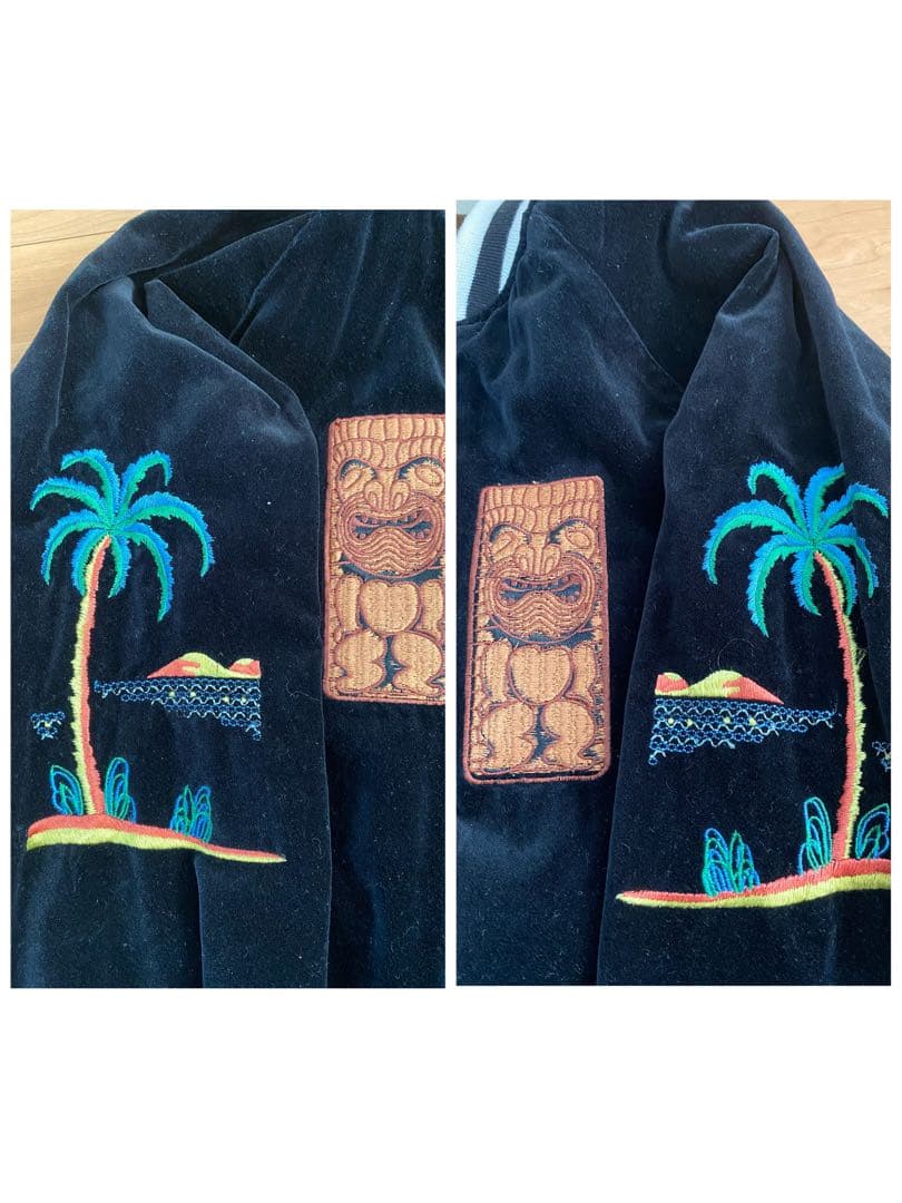 BGCO HAWAII ハワイ　スカジャン　リバーシブル　Ｍサイズ