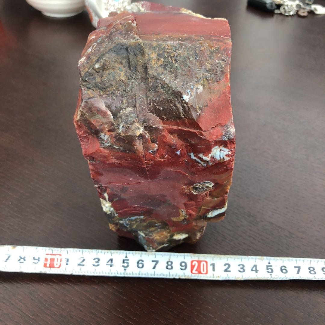 v*x様 水晶　石　赤　赤玉　赤玉石　クラスター