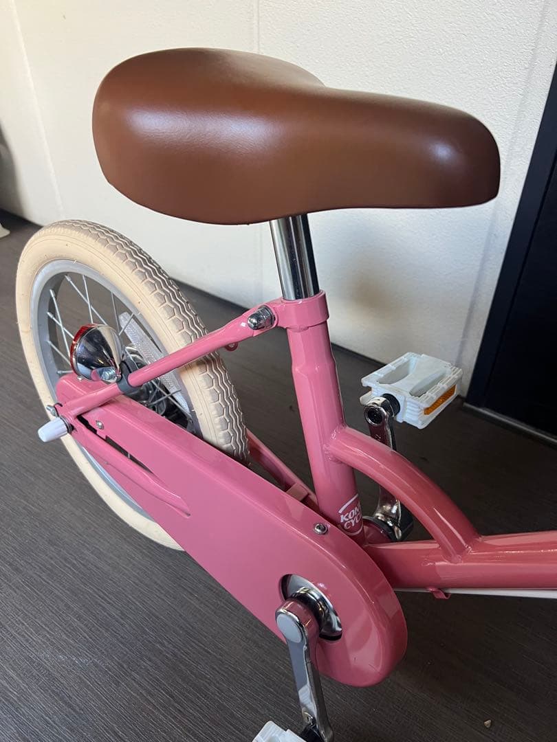 【美品】little tokyobike カラーモモ16インチ バスケット付き