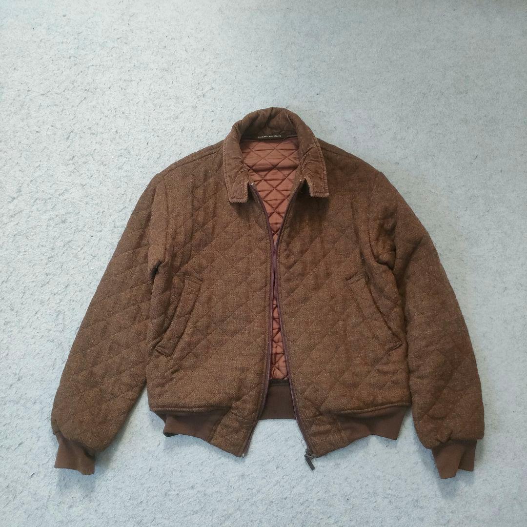 MACKINTOSH ツイード スイングトップ キルティング ブラウン