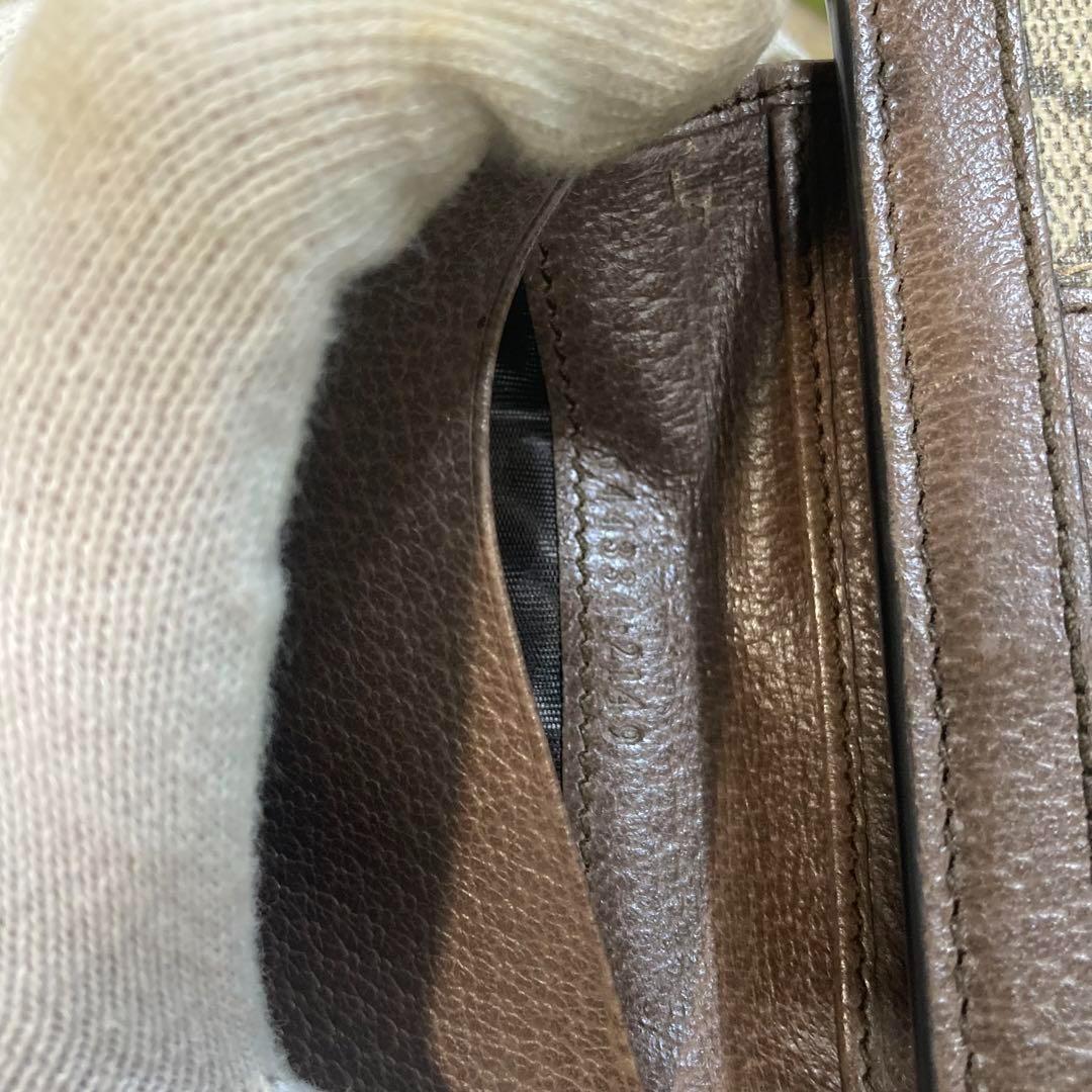 ！極美品！　GUCCI グッチ　PVC 折り財布　コンパクト　ケース