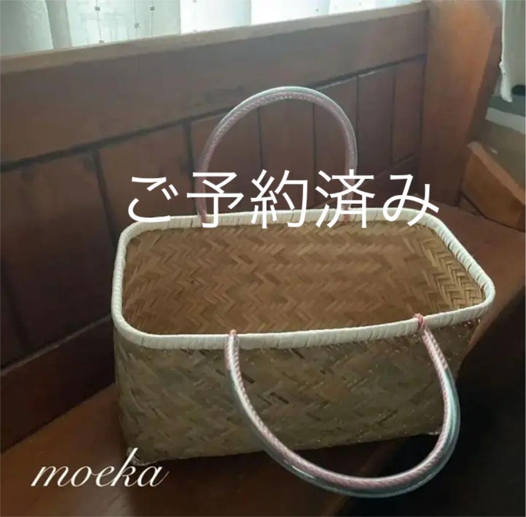 竹編みバスケット　ディスプレイ　雑貨　再入荷