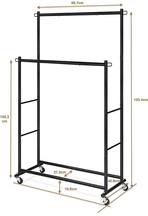 【新品未使用】軽量型 ハンガーラック