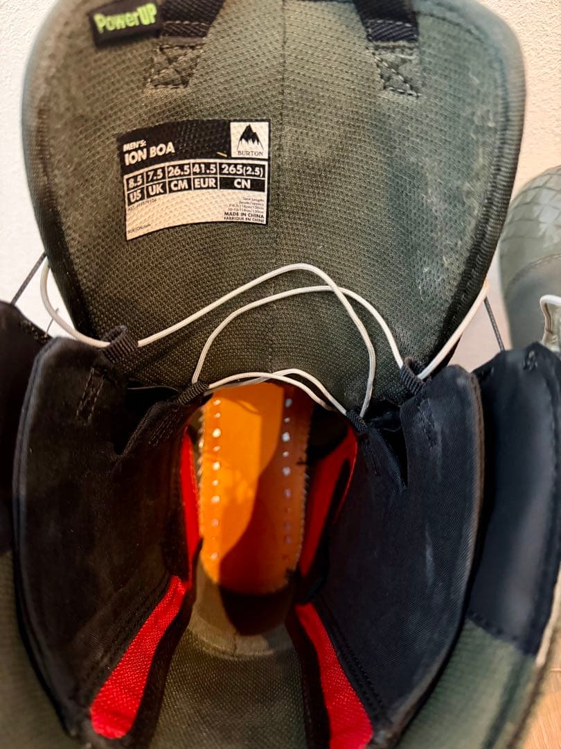 【Burton 】ION BOA メンズ26.5（グリーン）