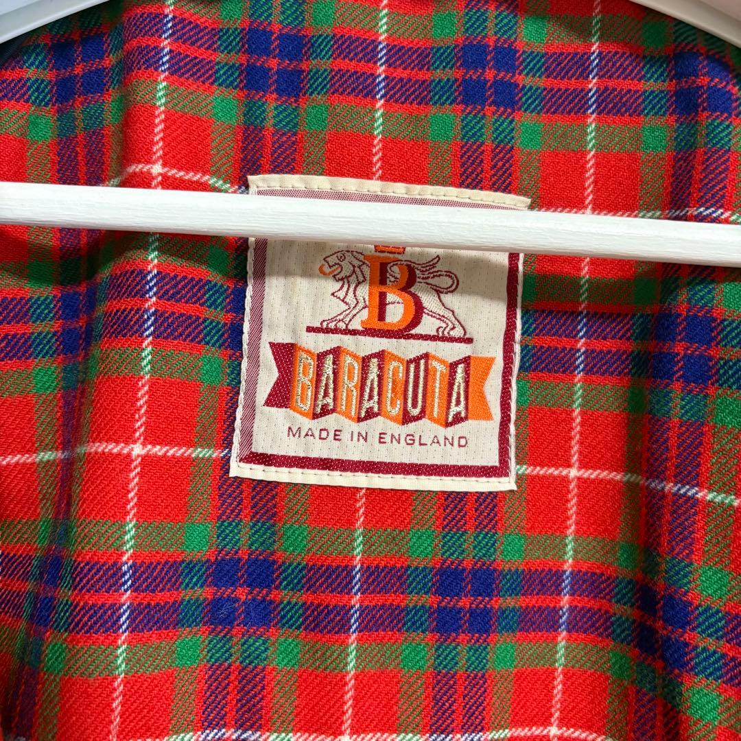 Baracuta カシミヤ カシミア 混 G-9 ハリントンジャケット