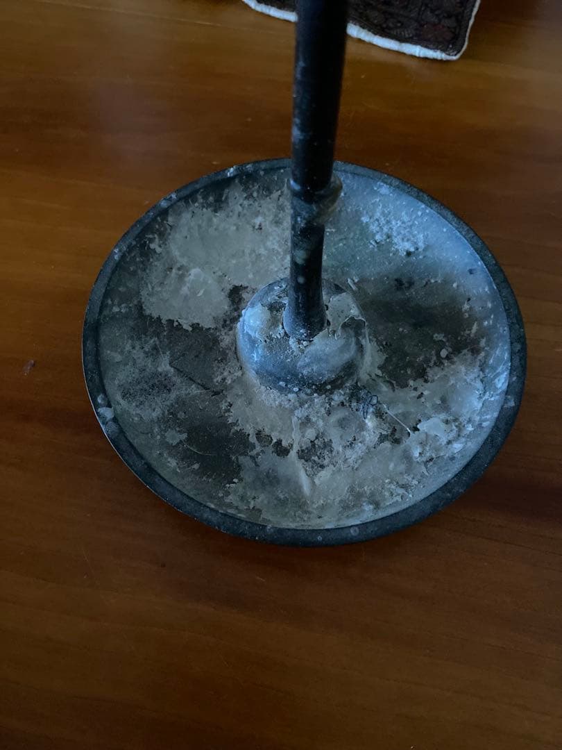 【お値下げ】　燭台　蝋燭たて　和骨董古美術