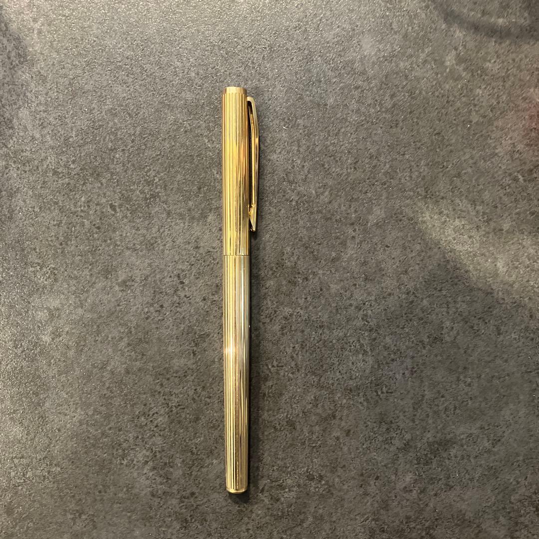 MONT BLANC ゴールド 万年筆 細字