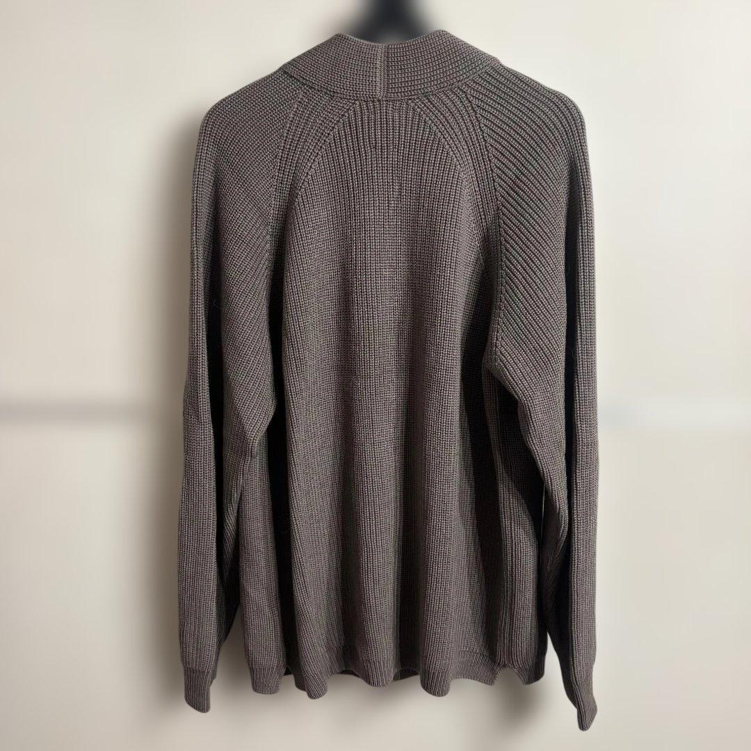 飯*野様 BATONER バトナー シグネチャー ショールカラー カーディガン