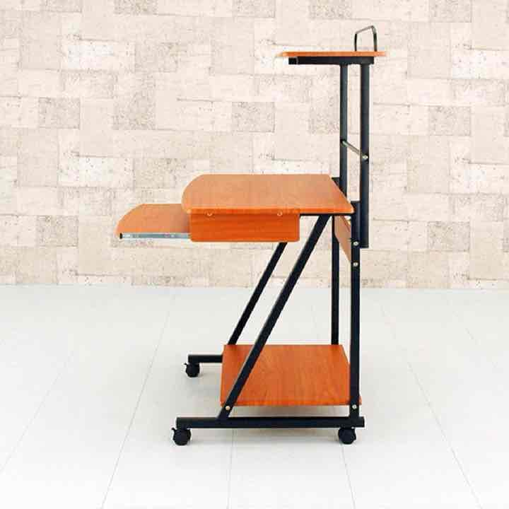 ☆定価14904円☆棚付PCデスク　70 BK/BR/NA