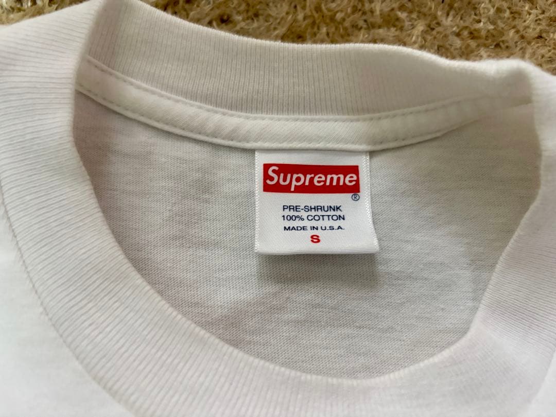 本物　オンライン購入Supreme Box Logo L/S Tee 納品書原本
