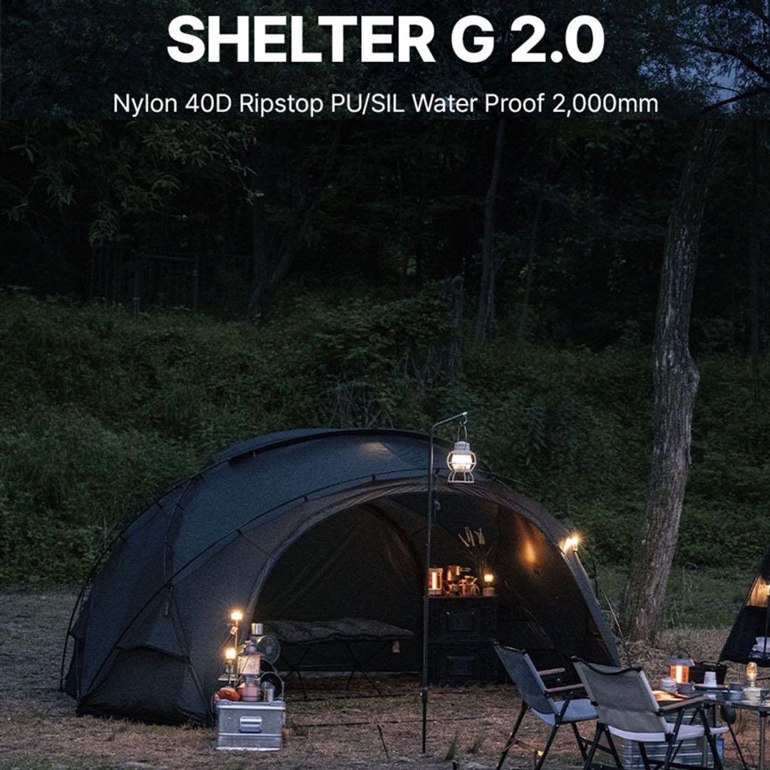 【未使用品】ミニマルワークス シェルターG2.0 オリーブ シェルターテント