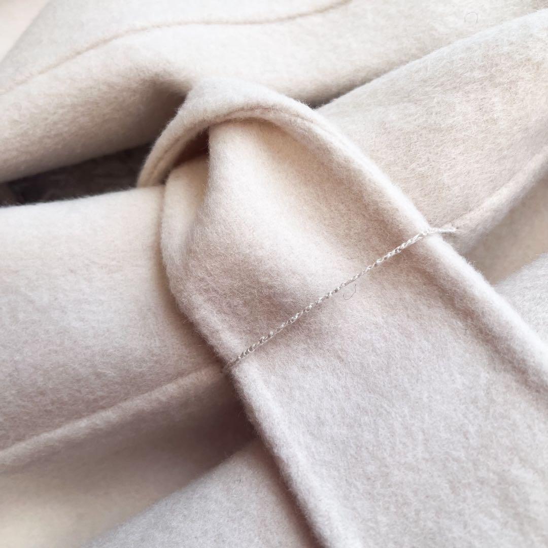 マックスマーラ　クチートアマーノ　ダブルフェイス　ロングコート　ウール　40