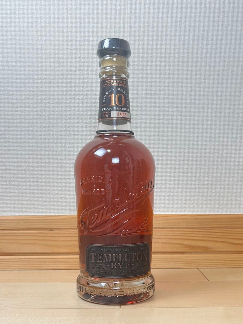 【新品未開封】テンプルトン ライ 10年TEMPLETON RYE 10年