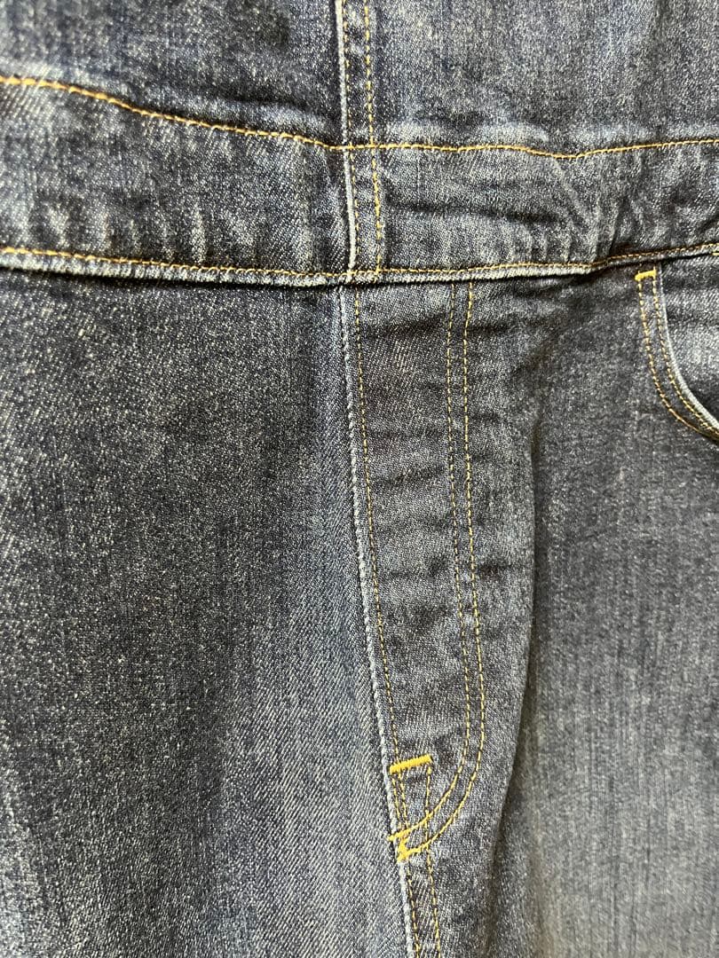 希少サイズ Levi's リーバイス デニムオーバーオール レディース 22W
