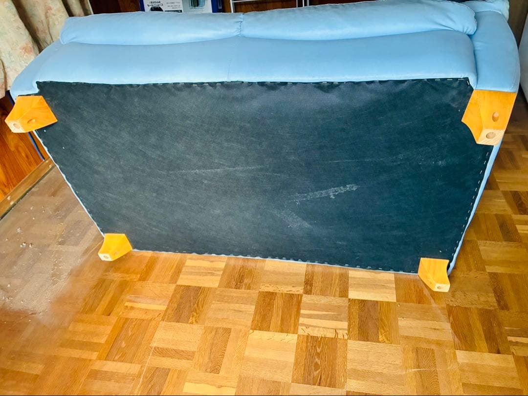 福岡発 合皮 レザー 座椅子 チェア 2人掛け ソファー ソファ 椅子 イス