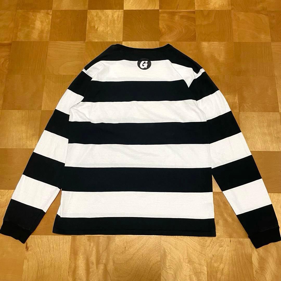 ✅激レア早い者勝ちXLサイズgoodenoughボーダーTシャツ黒白グッドイナフ