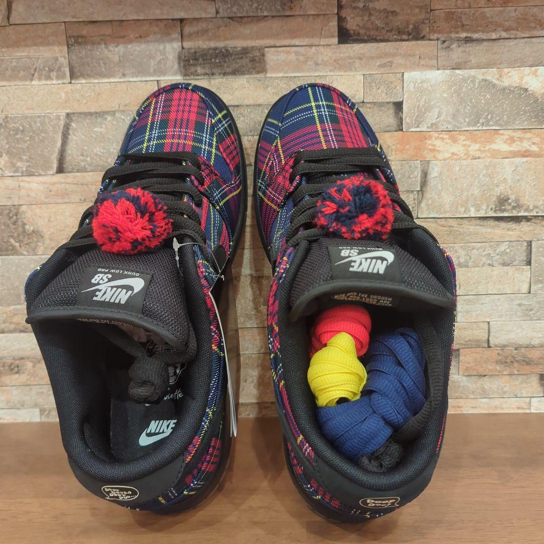 週末限定価格 Nike SB Dunk Low Pro QS Tartan