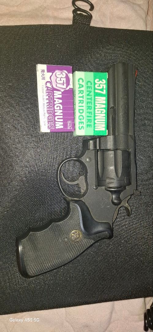 ksc コルト　キングコブラ　発火式　HW　モデルガン　スピードローダー　遊戯銃