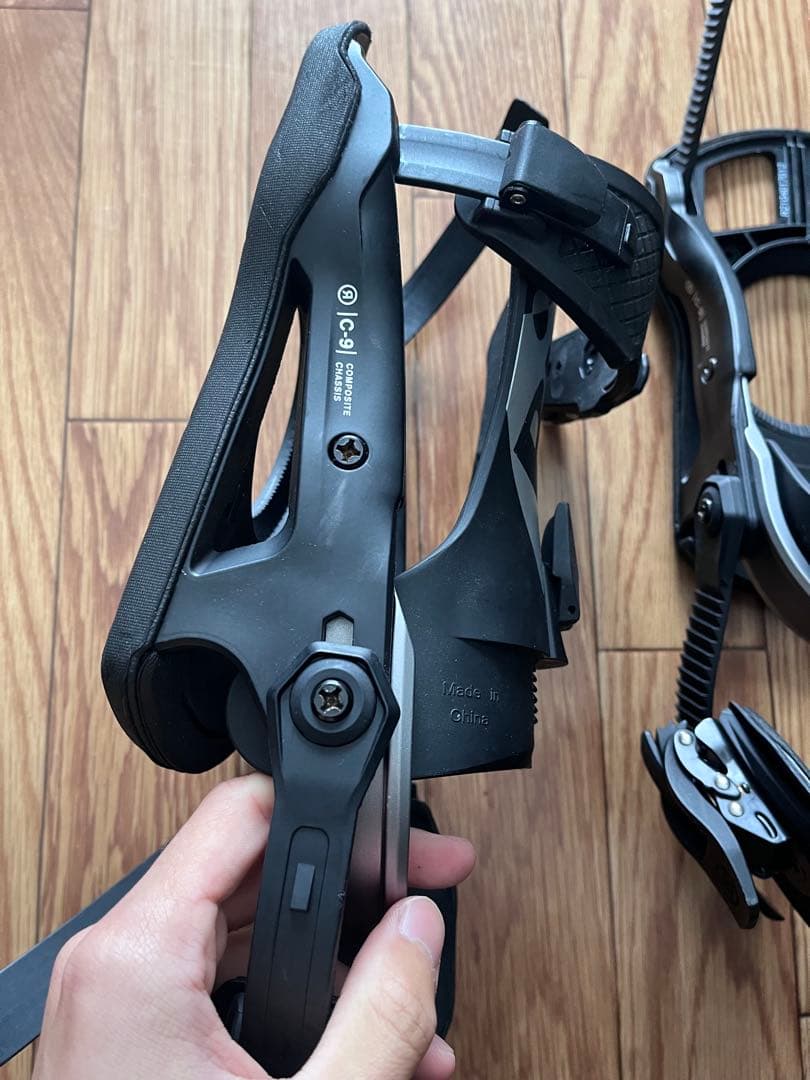 RIDE C9 スノーボードビンディング 21-22モデル　Sサイズ