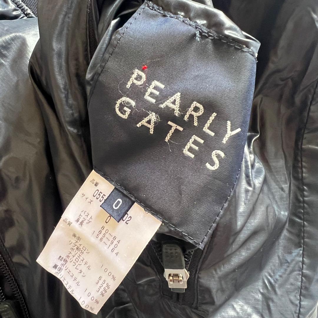 パーリーゲイツ　中綿入り　ダウンジャケット　リバーシブル 4way レディース