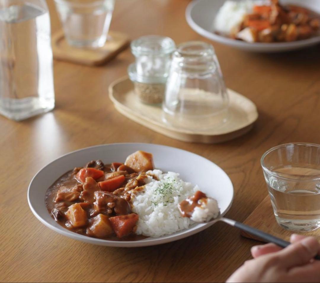 【2枚組/万能/用途多数】Syuro Deep Plate 22cm ホワイト