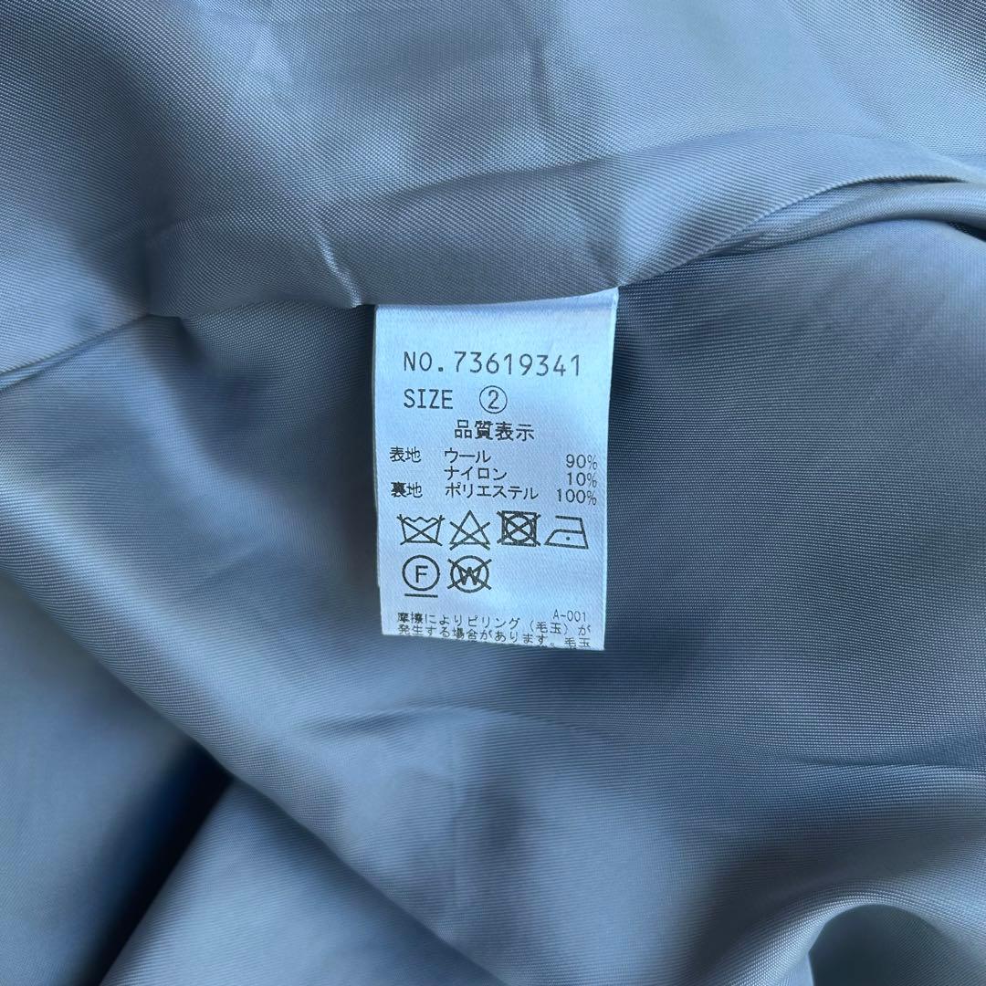 【即日発送】COCO DEAL ウールトレンチコート　グレー　Ｍサイズ