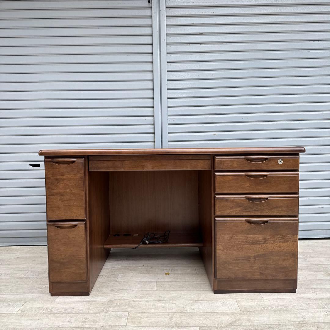 最終値下げ品　karimoku カリモク 両袖机 デスク 勉強机