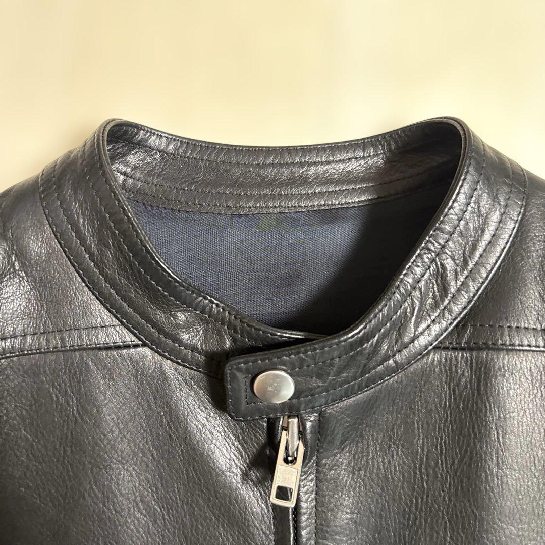 rick owens シングルレザー ジャケット