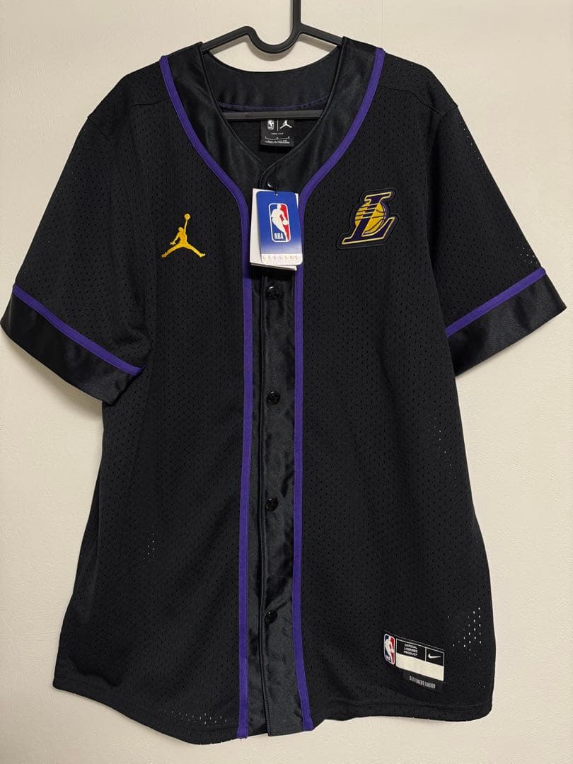 激レア 海外限定 Jordan Lakers レイカーズ シャツ 新品 L