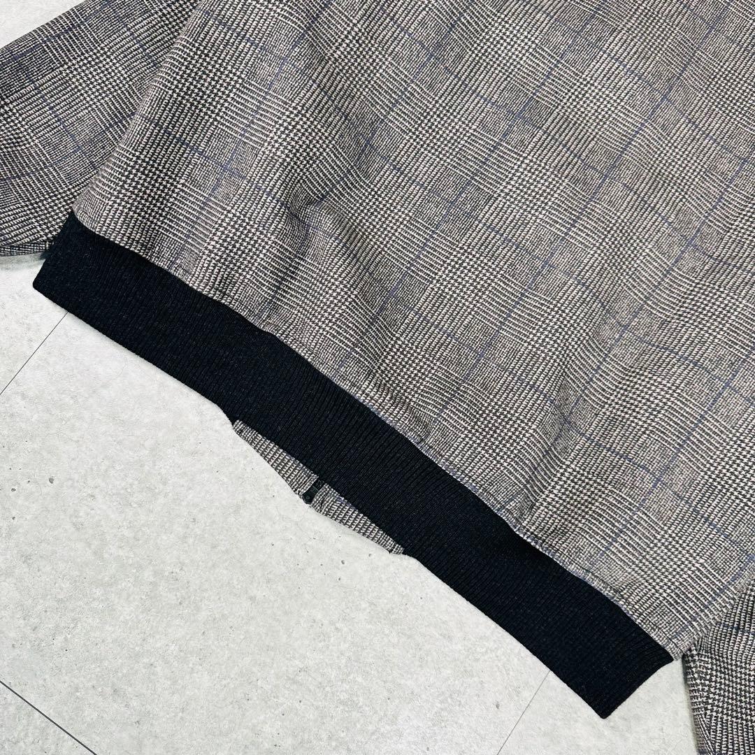 美品 CIRCOLO 1901 チェック柄 フルジップ ブルゾン ジャケット