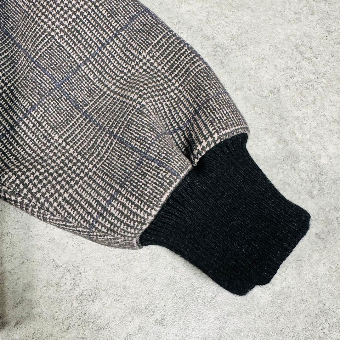 美品 CIRCOLO 1901 チェック柄 フルジップ ブルゾン ジャケット